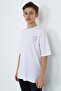 Boy's Printed Crew Neck Short Sleeve T-Shirt - 4