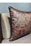 Blend-37881 Imported Silk Velvet Cushion Cover 43X43 Size - 5
