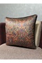 Blend-37881 Imported Silk Velvet Cushion Cover 43X43 Size - 3