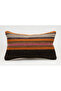 Vintage Throw Pillow Cover Made from Handmade Rug, Wool, 30X50 cm