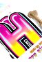Back to the 80's - Neon Retro 80's Themed "Happy Birthday" Text Banner - 6