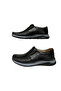 Men's Genuine Leather Ultra Comfortable Stylish Black Casual Dad Shoes - 3