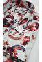 Floral and Shawl Patterned Long Sleeve Men's Shirt - 4