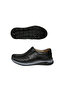 Men's Genuine Leather Ultra Comfortable Stylish Black Casual Dad Shoes - 4
