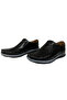 Men's Genuine Leather Ultra Comfortable Stylish Black Casual Dad Shoes - 5