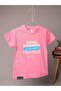 Pink Energetic Children's Printed T-Shirt No:2 – “I Do Everything I Understand” (1 Piece) - 4