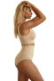 003 Laser Cut High Waist Silicone Holder Recovery Slip Corset - 2