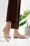 Women's Bow-Tie Daily Closed-Toe Ballet Flats - 3