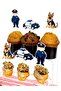 Police - Police Themed Cap Decorations (12 Pieces)