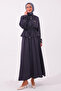 Brooch Double Set N7192 Anthracite - 2