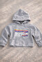 Çi̇koby girls' grey tracksuit set - two-thread soft fabric, modern cargo pocket, flexible waist, stylish and comfortable. - 2