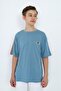 Boy's Printed Crew Neck Short Sleeve T-Shirt - Garnished - 3