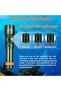 D710 Scuba Diving Light, 3000 Lumens Super Bright Underwater Flashlight with 6 Degrees Nar - 3