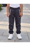 Boys Charcoal Rag-Length Sleeve Tee