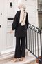 Slit Suit Black Msv19129 - 4