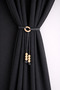 2 Pieces of Bohemian Style Curtain Ties - Background Curtain Compatible Handmade Decorative Curtain Tie Ornament - Gray - 3
