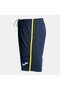 102252.339 Open Iii Men's Navy Blue Yellow Tennis Shorts - 3