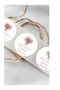 Women's Day Flower Bouquet Round Sticker - 24 Pieces Decoration, Gift, Packaging Sticker Kg3