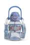 650ml Kids Water Bottle with Straw, BPA-Free Leakproof Sipper Blue
