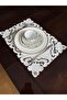 Antique Hole-Punched American Service Plate. Vintage Rose Model (1 Piece) - 5