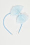 Girl'S Blue Hairclip And Headband Set - 2