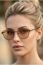 Sahra Retro Metal Cat Eye Sunglasses |   Uv400