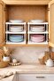 3-Layer White Plastic Cabinet Organizer (Set of 2) - 3