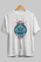 Thrym Front Printed White Oversize T-Shirt Men Women Cotton Crew Neck T-Shirt