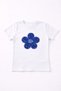 Girl's Cobalt Blue Daisy T-Shirt April 23 October 29 Show T-Shirt - 2