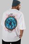 Ymir Back Printed White Oversize T-Shirt Men's Women's Cotton Crew Neck T-Shirt - 7