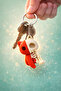 Skeleton Cat Keychain Bag Ornament Skull Cat Fun Design - 6
