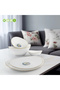 Dinnerware 26 Pcs Set Gold line Opal Glassware Microwave safe, Dishawasher safe - 2