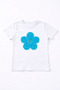 Girl's Turquoise Daisy T-Shirt April 23 October 29 Show T-Shirt - 2