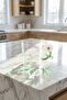 كوب زجاجي من PureGlass بمقبض على شكل زهرة - سعة 350 مل - 2