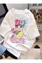Women's Text Printed T-Shirt – Round Neck, Short Sleeve, Casual
