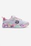 Velcro Heart Sole Anorak Children's Sports Shoes 31-35 White Pink - 2