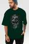 Viking Mythology 13 Pre-Printed Green Oversize T-Shirt Men Women Cotton Crew Neck T-Shirt - 6
