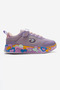 Velcro Heart Sole Anorak Children's Sports Shoes 31-35 Lila Pudra - 2