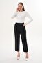 Women's Elastic Waist Trousers 260262 - - 2