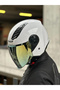 AIRFLOW 2 BEYAZ KASK (SARI VİZÖR)