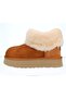 Chesnut Unisex %100 Orjinal Deri Mini Bot - 3