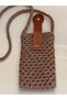 Covered Phone Bag |   Knitted Glitter Phone Bag |   Handmade Phone Case - 4