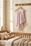 Pink 4-Layer Muslin Baby Blanket Lightweight and Soft Textured Seasonal Multi-Purpose Blanket 110X110 cm - 3