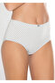 3510 Cotton High Waist Mixed Patterned 4-Piece Women's Panties Set - 4