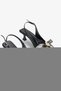 Lupin Women's Stoned Evening Dress Shoes - Black Nubuck - 2