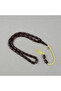 Omari Sıkma Kehribar Capsule Cut 7.5X14Mm Prayer Beads with Sitting Imameli System