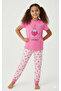 Strawberry Patterned Cotton Pajama Set
