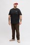 Plus Big Size Cotton Regular Fit Crew Neck t Shirt Men's t Shirt 12289683 - 2