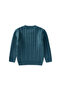 Hair Braided Sweater 1-8 Years Petrol - 3