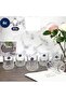 6 pcs Glass Short Tumbler Set - 8